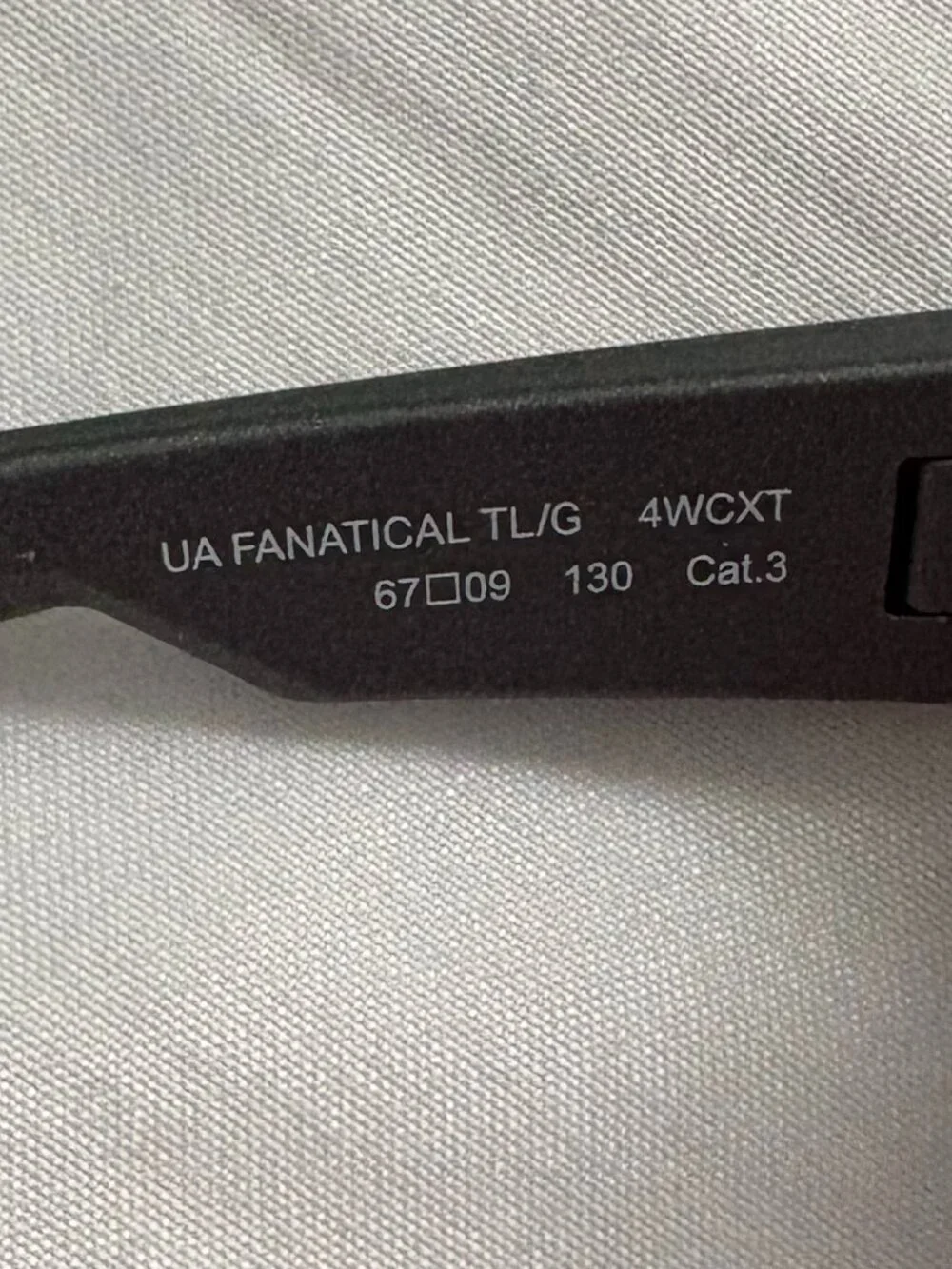 NEW Under Armour Fanatical TL/G Men's blue mirror Sunglasses